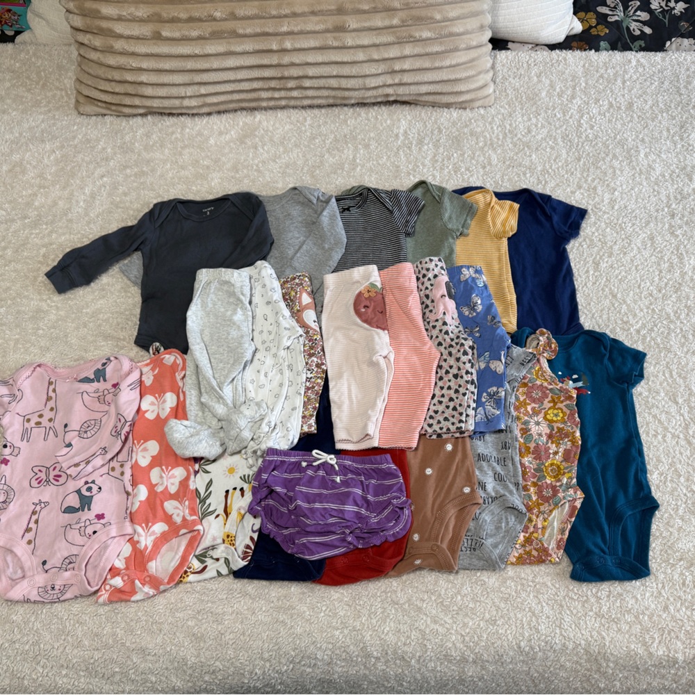 3month Carter's baby girl bundle!